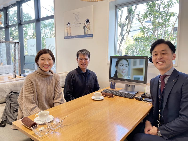 【問い合わせから内見までのスピードがとても早かったです】~永田さんがリードしてくださったおかげで、私たちにとって理想的な住まいを見つけることができました。~