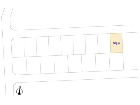 【販売中物件：4号棟、9号棟】