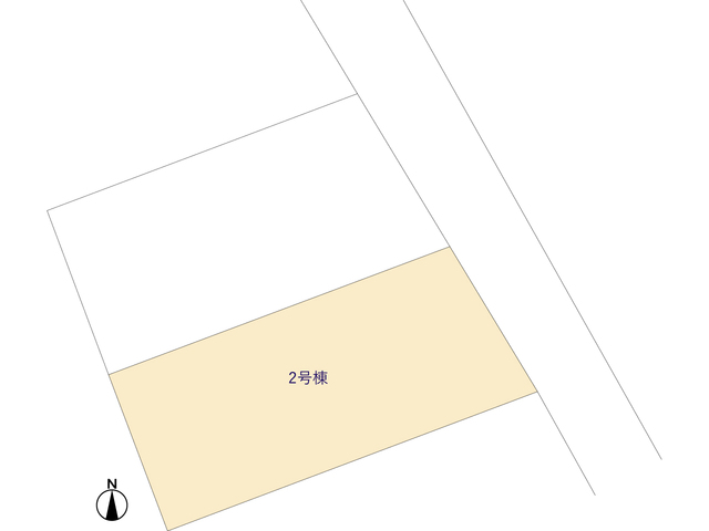 ２号棟区画図のスライド画像