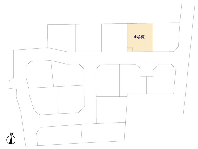 4号棟区画図のスライド画像