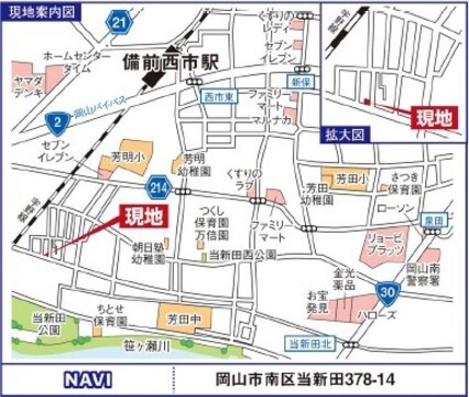 1号棟案内図