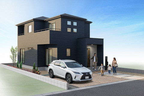 1号棟外観完成予想図