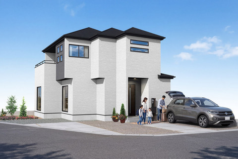 2号棟外観完成予想図