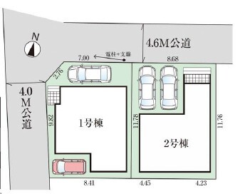 現場区画図のスライド画像