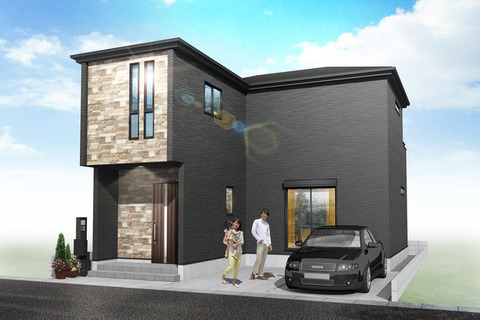 2号棟外観完成予想図