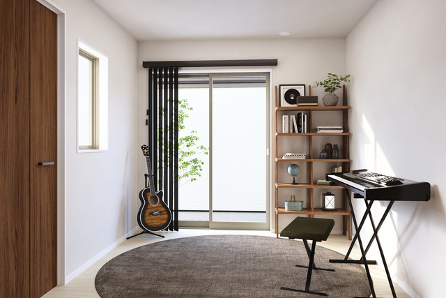 １号棟ー内観完成予想図のスライド画像