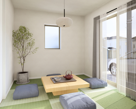 ２号棟ー内観完成予想図