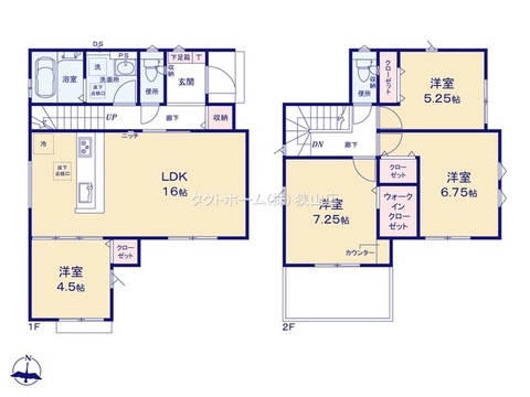 １号棟（間取り図）
