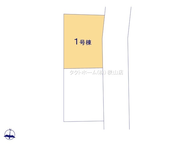 １号棟（区割図）のスライド画像