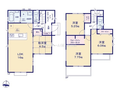 ２号棟（間取り図）