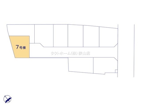 ７号棟(区画図)