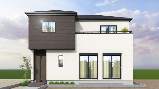 ４号棟ー完成予想図のスライド画像