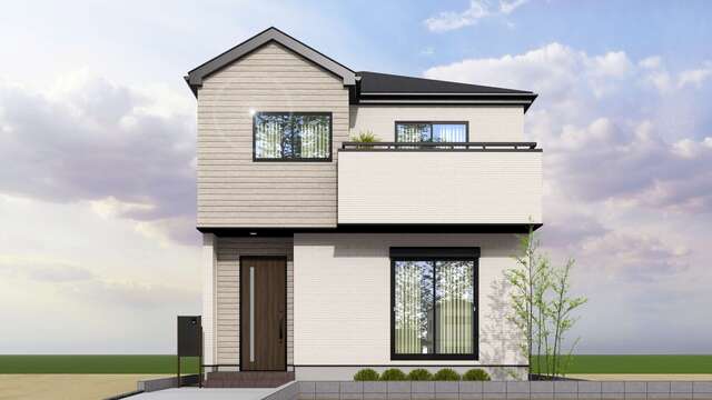 ８号棟ー完成予想図のスライド画像