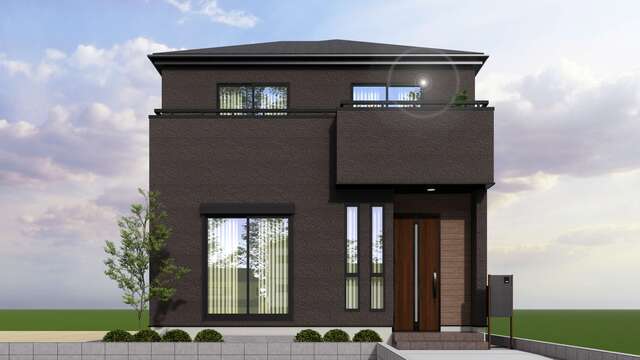 １０号棟ー完成予想図のスライド画像