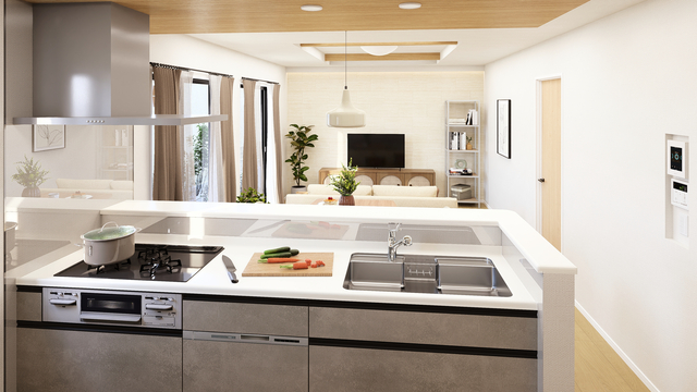 ７号棟　キッチンのスライド画像