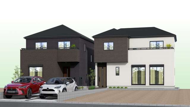 ３－４号棟　完成予想図のスライド画像