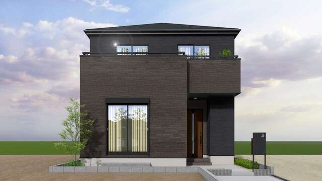 3号棟ー完成予想図のスライド画像