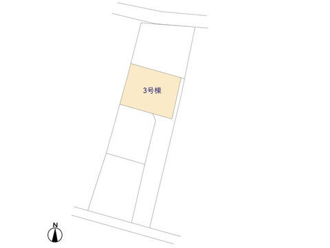 【販売中物件：1号棟、2号棟、3号棟】