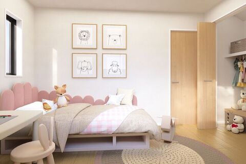 憧れの自分のお部屋！居心地のよいお部屋で趣味も勉強もはかどります。
