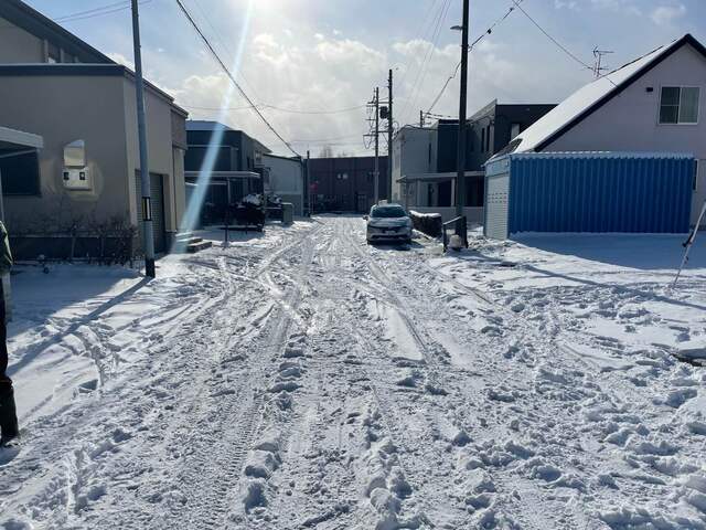 前面道路のスライド画像