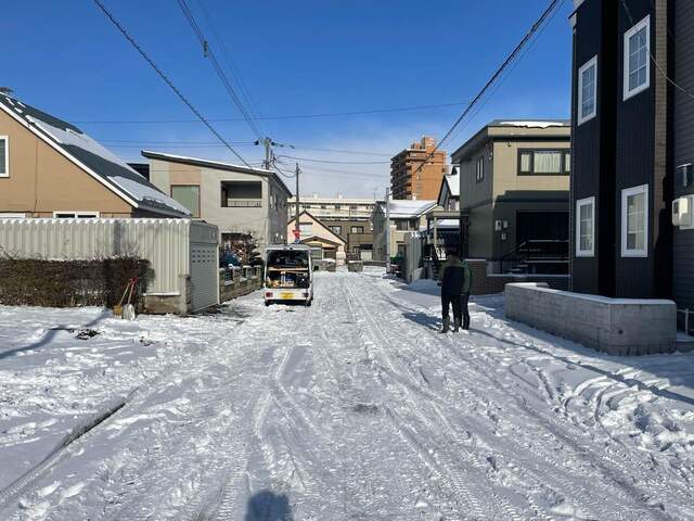 前面道路のスライド画像