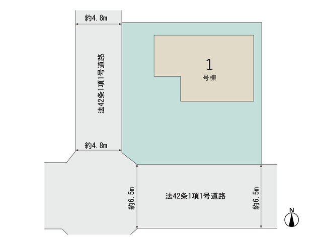 【販売中物件：1号棟】のスライド画像