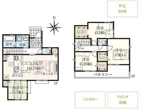 １３号棟ー間取り図