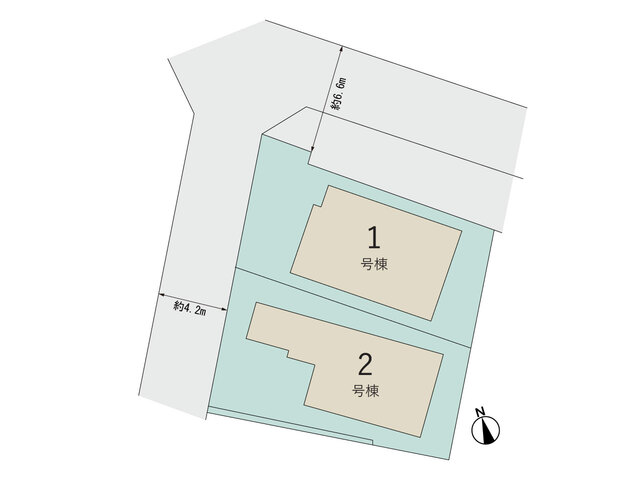 全体区画図のスライド画像
