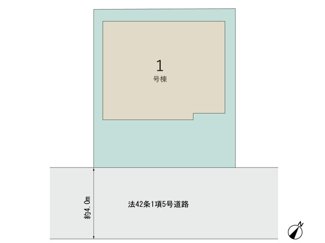 【販売中物件：1号棟】のスライド画像