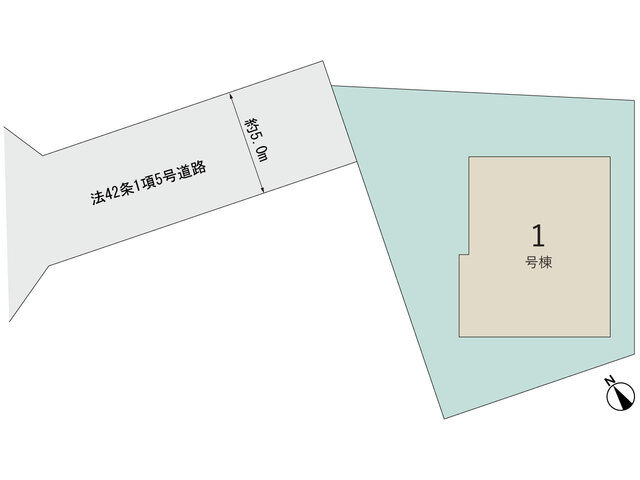 【販売中物件：1号棟】のスライド画像