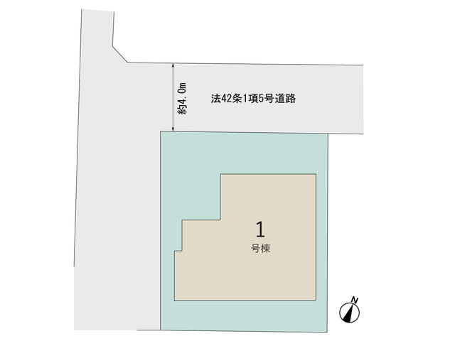 【販売中物件：1号棟】のスライド画像