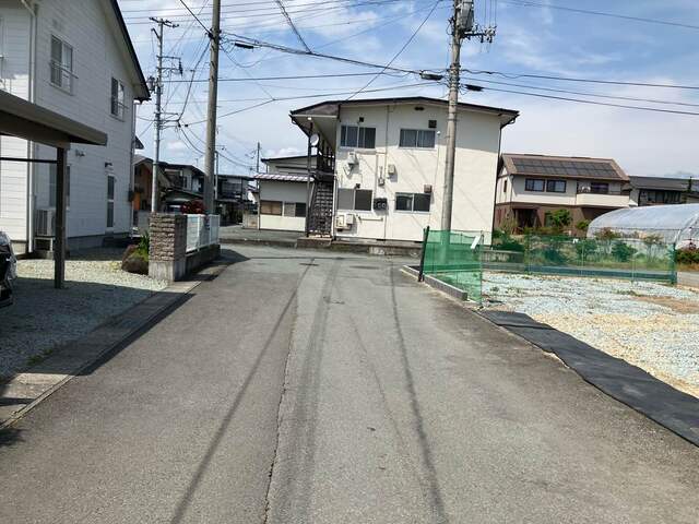 1号棟前面道路のスライド画像