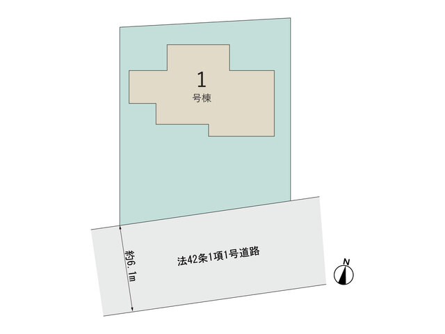【販売中物件：1号棟】のスライド画像