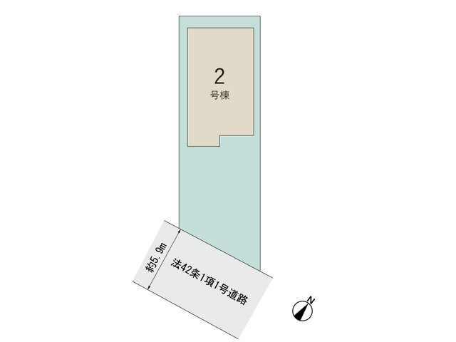 【販売中物件：2号棟】のスライド画像