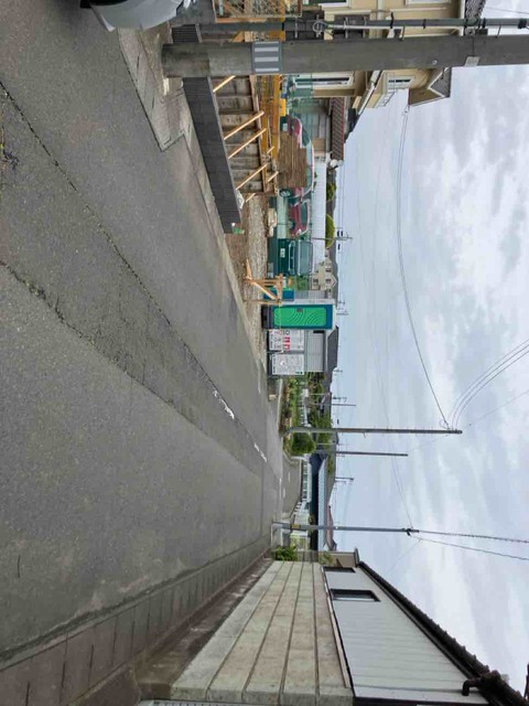 1号棟前面道路のスライド画像