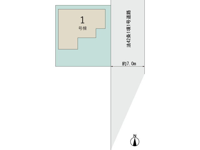 【販売中物件：1号棟】のスライド画像
