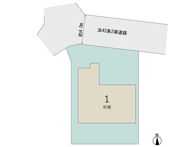 【販売中物件：1号棟】のスライド画像