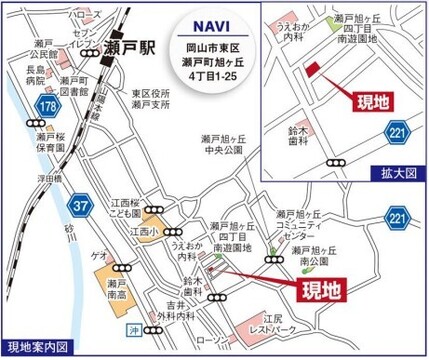 1号棟案内図
