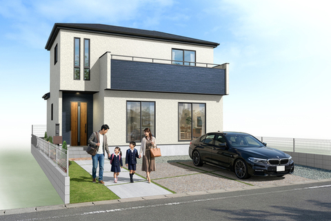 2号棟　外観完成予想図