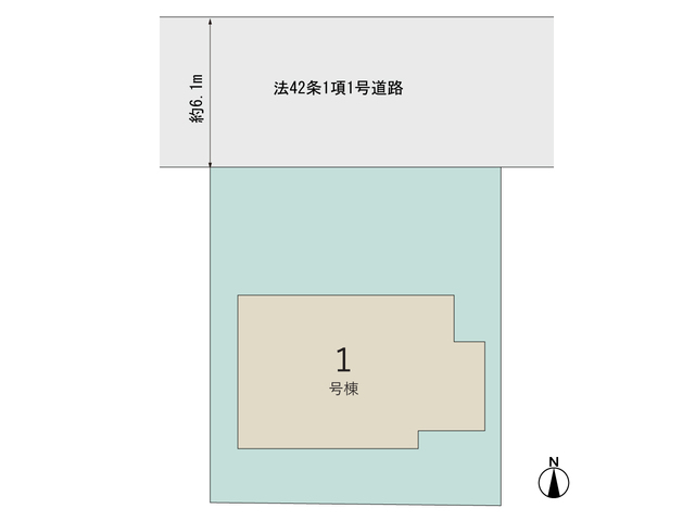 【販売中物件：1号棟】のスライド画像