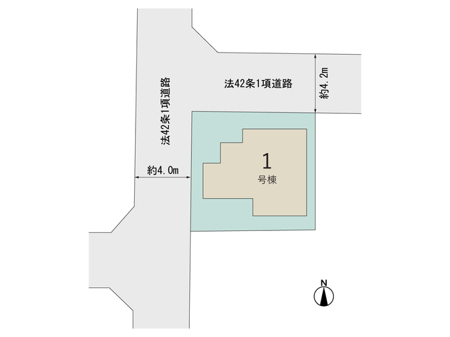 【販売中物件：1号棟】のスライド画像
