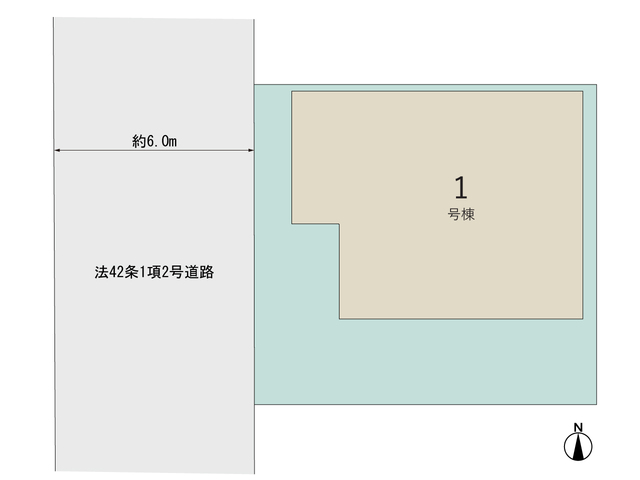 【販売中物件：1号棟】のスライド画像