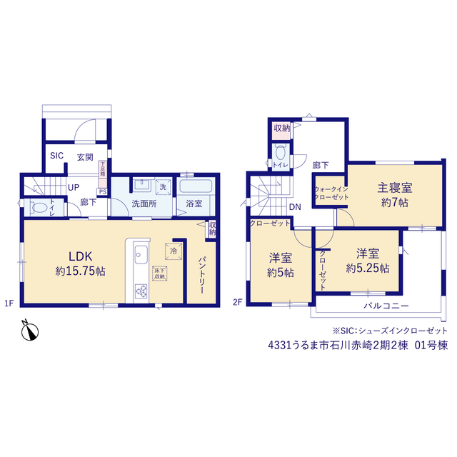 うるま市石川赤崎２期２棟の画像2