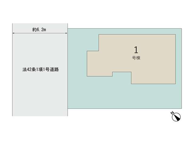 【販売中物件：1号棟】のスライド画像
