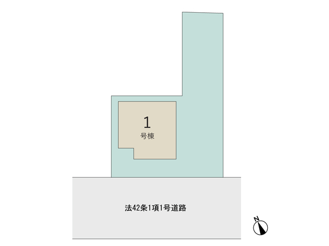 【販売中物件：1号棟】のスライド画像