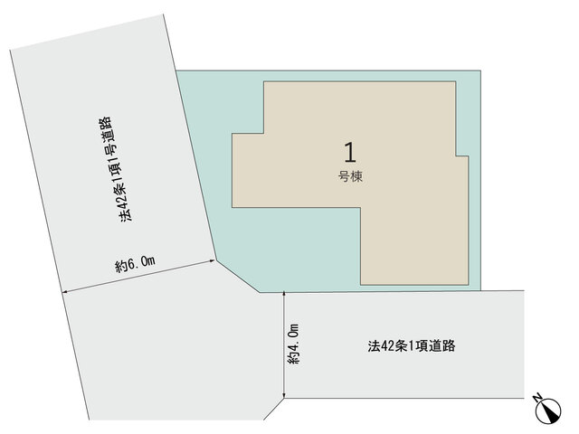 【販売中物件：1号棟】のスライド画像