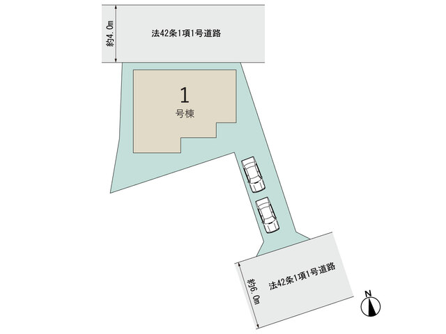 【販売中物件：1号棟】のスライド画像