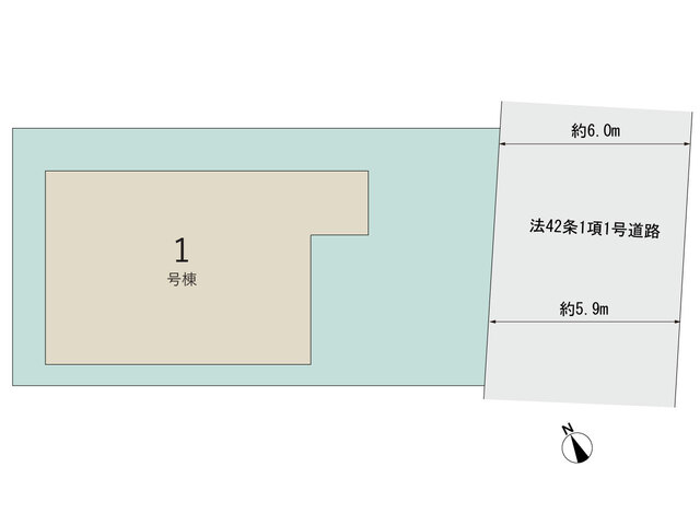 【販売中物件：1号棟】のスライド画像