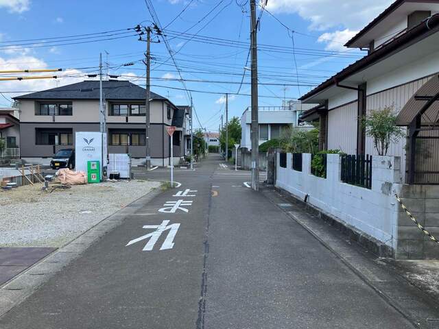 前面道路のスライド画像