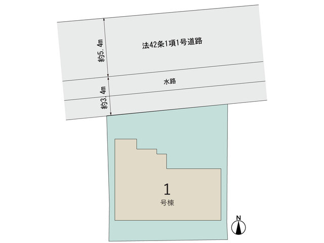 【販売中物件：1号棟】のスライド画像